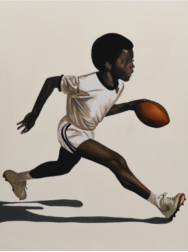 The Winner - a Paintings by Leonard Iheagwam 